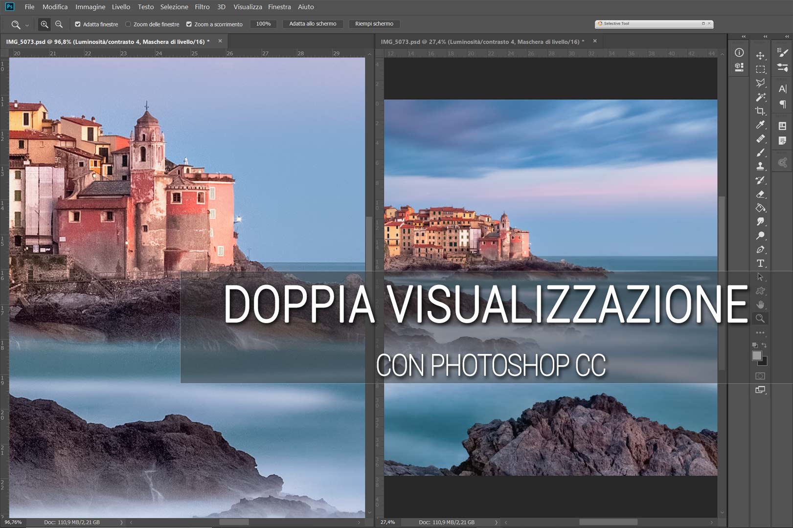 Photoshop Tutorial Doppia Visualizzazione